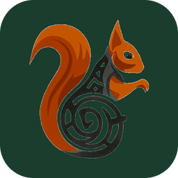 Ratatosk — egern-logo